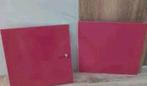 ❇️Lot kallax Ikea  portes 3 rouges 1 fushia, Maison & Meubles, Enlèvement