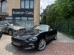 Fiat 124 Spider 1.4i/M2018/NAVI/CAMERA/12M GARANTIE, Cabriolet, Zwart, Leder, Handgeschakeld