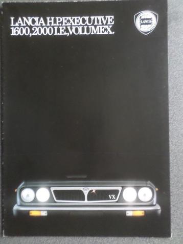 Lancia HPE 1600 2000 Volumex Brochure beschikbaar voor biedingen