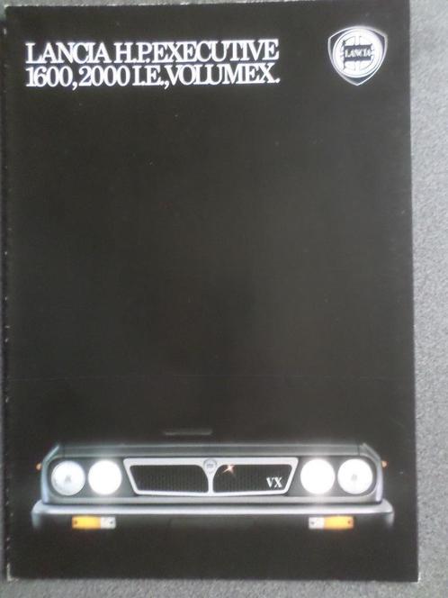 Lancia HPE 1600 2000 Volumex Brochure, Boeken, Auto's | Folders en Tijdschriften, Ophalen of Verzenden