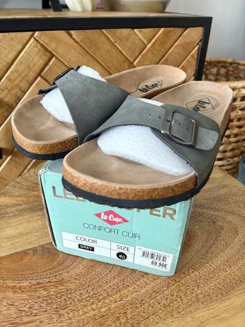 Slippers Lee Cooper comfortabele leder beschikbaar voor biedingen