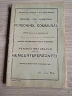 Régime de retraite des employés communaux, Autres sujets/thèmes, Avant 1940, Utilisé, Enlèvement ou Envoi