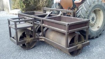 Rouleau plombeur agricole, Enlèvement, Agricole