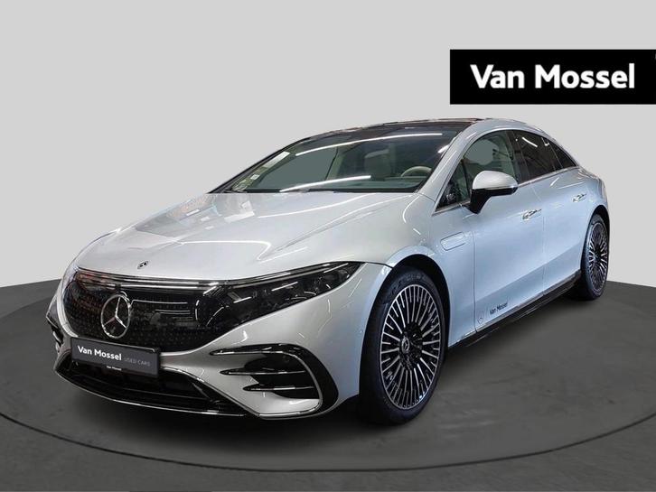 Mercedes-Benz EQS 450+ AMG Line + PANORAMISCH DAK + TREKHAAK, Auto's, Mercedes-Benz, Bedrijf, Te koop, EQS, Bluetooth, Electronic Stability Program (ESP)