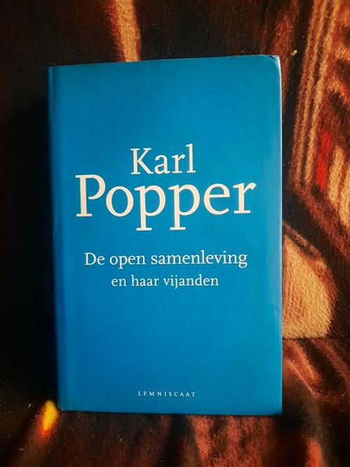 Karl Popper De open samenleving en haar vijanden, Boeken, Filosofie, Gelezen, Ophalen of Verzenden