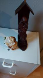 Maria beeld in hout. In kapel met Griekse vaas, Antiek en Kunst, Ophalen