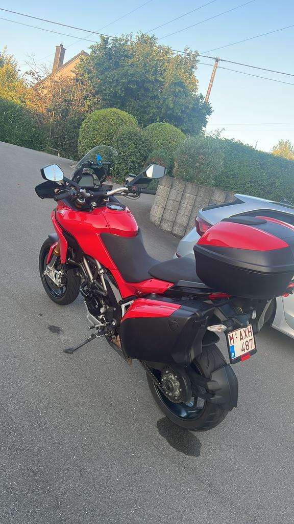 Multistrada 1200s Touring, Motoren, Motoren | Ducati, Particulier, Toermotor, meer dan 35 kW, 2 cilinders, Handvatverwarming, Ophalen