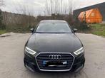 Audi A3 sportback 2.0 tdi 150 pk slinę plus 2017, Auto's, USB, Zwart, Leder en Stof, Zwart