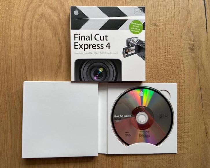 Logiciel pour Mac Final Cut Express version 4.0 Upgrad, Informatique & Logiciels, Logiciel d'Édition, Utilisé, MacOS