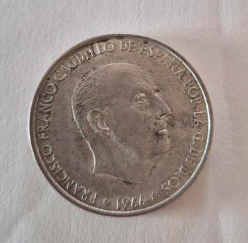 100 Pesetas Francisco Franco 1966 beschikbaar voor biedingen