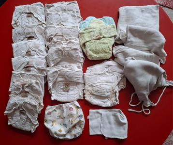 Lot diverse herbruikbare luiers beschikbaar voor biedingen