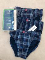 Eskimo set van 3 slips maat S, Kleding | Heren, Ondergoed, Ophalen of Verzenden, Blauw, Slip