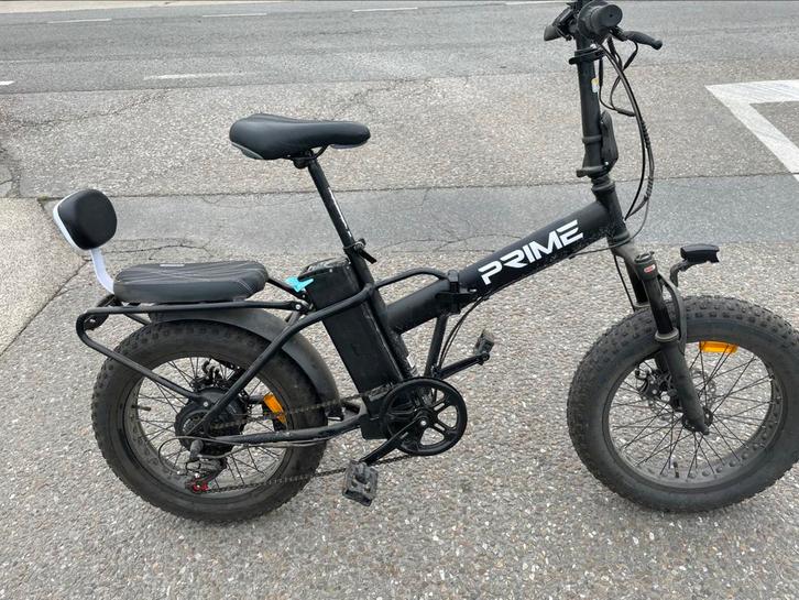 Vélo Électrique Prime a Vendre, Fietsen en Brommers, Fietsen | Vouwfietsen, Zo goed als nieuw, Ophalen
