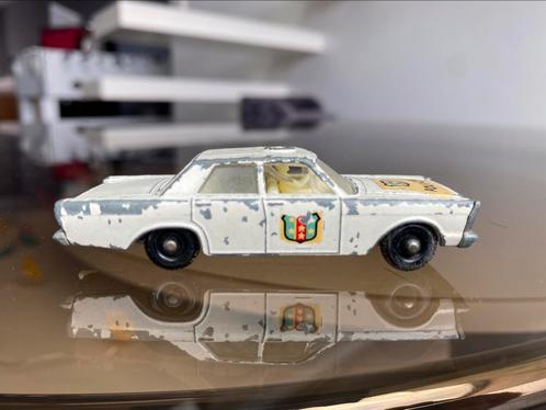 Matchbox Lesney Ford Galaxie Police Car Nr 55-C 1966, Collections, Rétro, Enlèvement ou Envoi