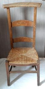 Jolie ancienne chaise d'église (Prie Dieu), Antiquités & Art, Enlèvement