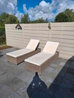 Ligbed 2 stuks., Tuin en Terras, Ophalen, Zo goed als nieuw