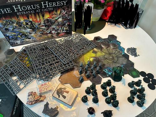 Warhammer 40K: Horus Heresy - Engelse versie compleet, Hobby en Vrije tijd, Wargaming, Zo goed als nieuw, Warhammer 40000, Figuurtje(s)