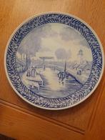 Assiette bleue de Delft de Boch, Enlèvement ou Envoi