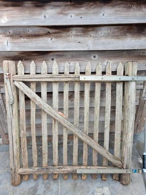 Kastanje poort, kastanje hek, hekwerk, Frans hekwerk,, Tuin en Terras, Tuinpoorten, Zo goed als nieuw, Ophalen
