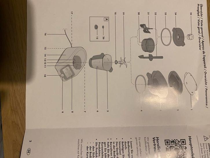 Robot menager sylver crset blanc/noir, Electroménager, Électroménager & Équipement Autre, Neuf, Enlèvement ou Envoi
