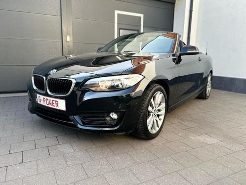 Bmw 218d cabrio 1j Garantie, Auto's, BMW, Bedrijf, 2 Reeks, Bluetooth, Diesel, Euro 6, Cabriolet, 3 deurs, Handgeschakeld, Zwart