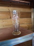 Oud email bierglas lion, Verzamelen, Ophalen of Verzenden