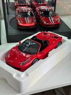 Ferrari 458 spider hot wheels elite 1/18, Hobby & Loisirs créatifs, Utilisé, Voiture, Hot Wheels