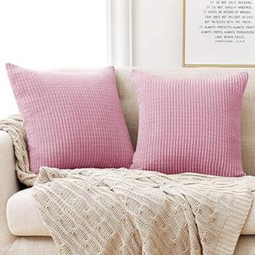 Set van 2 40x40cm Zachte Kussenhoezen GRATIS LEVERING beschikbaar voor biedingen