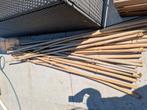 Bamboe stokken gemiddelde lengte 2mx3cm, Ophalen, Zo goed als nieuw