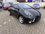 Renault wind Benzine Cabrio! Airco Half Leer Alu! Reeds Nieu, Auto's, Renault, 4 cilinders, Cabriolet, Leder en Stof, Zwart