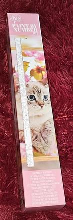 Kat painting voor op nr te schilderen nieuw, Hobby & Loisirs créatifs, Scrapbooking, Enlèvement, Neuf