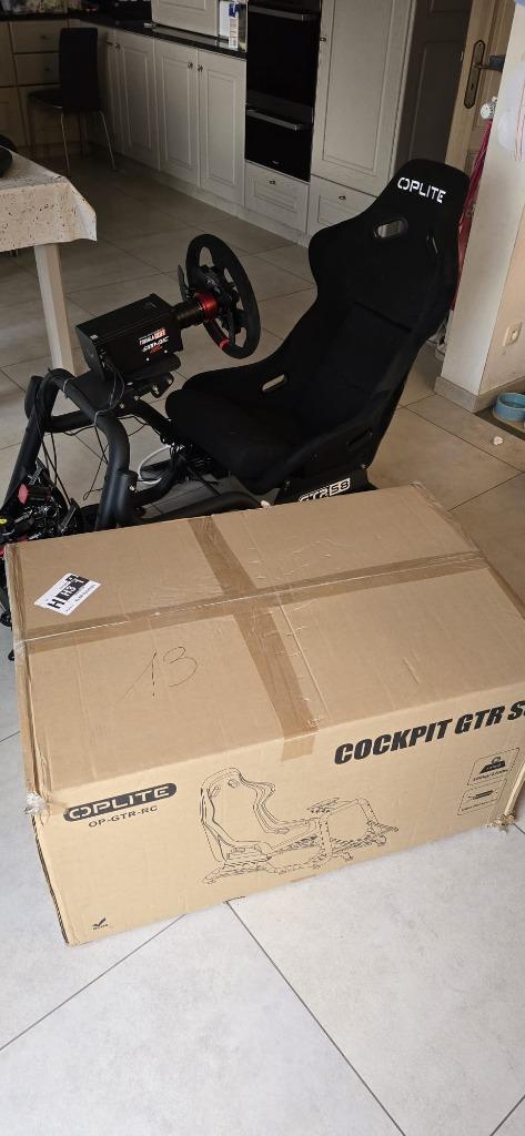 Oplite race simulatie cockpit Infinity Force GTR S8, Games en Spelcomputers, Spelcomputers | Overige Accessoires, Nieuw, Ophalen of Verzenden