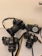 4 appareils photo reflex analogiques Nikon (izgs)., TV, Hi-fi & Vidéo, Appareils photo analogiques, Comme neuf, Reflex miroir