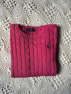 Ralph Lauren Kabel trui - roze - XS/S, Enlèvement ou Envoi, Comme neuf, Taille 34 (XS) ou plus petite, Rose