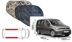 Raamisolatie Volkswagen Caddy 2004-2020 (4 delig Woonruimte)