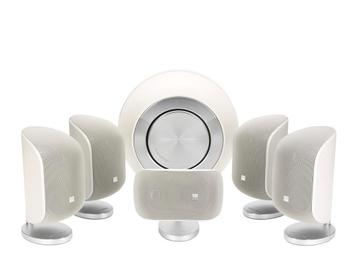 Kit ambiophonique Bowers (B&W) MT-60D 5.1 avec supports, Enlèvement, Utilisé, Ensemble surround complet, Bowers & Wilkins (B&W)