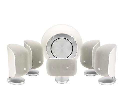 Bowers & Wilkins (B&W) MT-60D 5.1 surround set met statieven, Audio, Tv en Foto, Luidsprekerboxen, Gebruikt, Complete surroundset