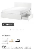 Bed Ikea Malm 180x200cm, Huis en Inrichting, Ophalen, Zo goed als nieuw