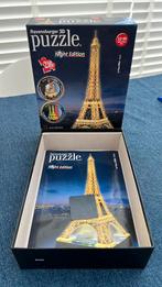 Ravensburger puzzel 3D night edition Eiffeltoren, Ophalen, Minder dan 500 stukjes, Zo goed als nieuw, Rubik's of 3D-puzzel