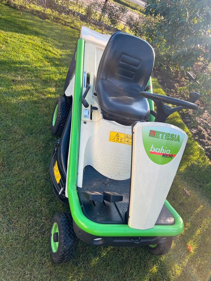Zitmaaier Etesia MKHE Kawasaki, Jardin & Terrasse, Tondeuses autoportées, Utilisé, Bac de ramassage, Enlèvement