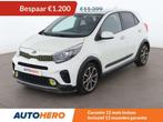 Kia Picanto 1.0 TGDI X Line (bj 2019), Auto's, Kia, Voorwielaandrijving, USB, Gebruikt, Wit