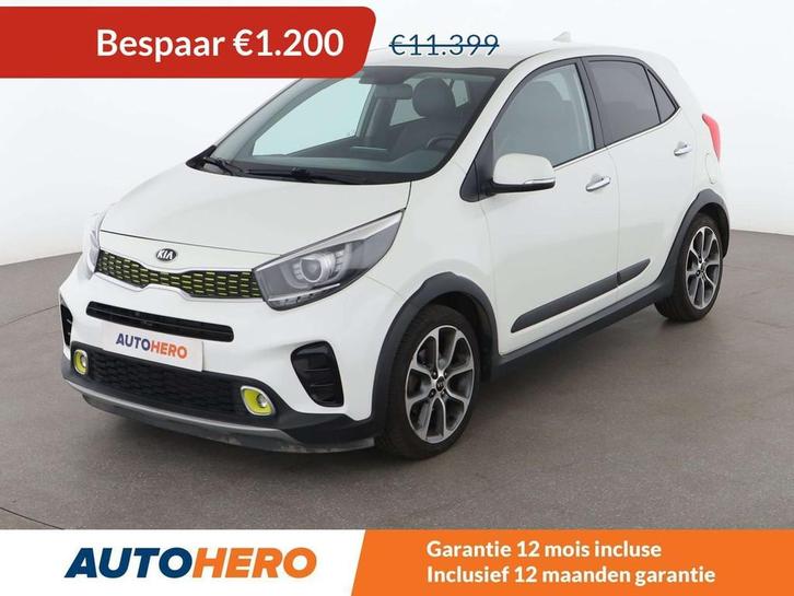 Kia Picanto 1.0 TGDI X Line (bj 2019), Auto's, Kia, Te koop, Picanto, ABS, Achteruitrijcamera, Airbags, Airconditioning, Android Auto