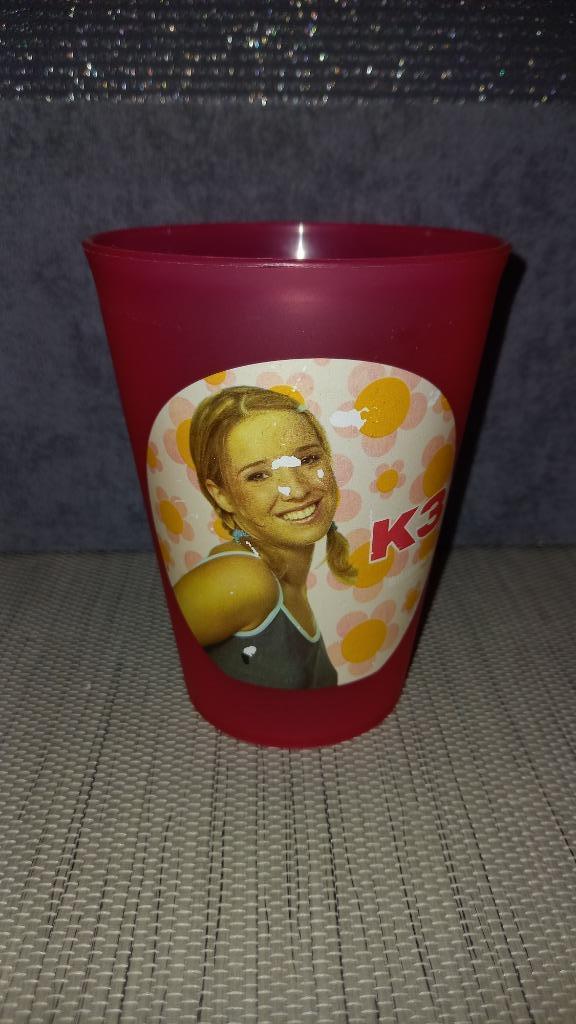 K3 beker, Verzamelen, Muziek, Artiesten en Beroemdheden, Gebruikt, Ophalen of Verzenden