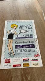 Walthery natasja affiche liège 1993, Ophalen of Verzenden, Gebruikt