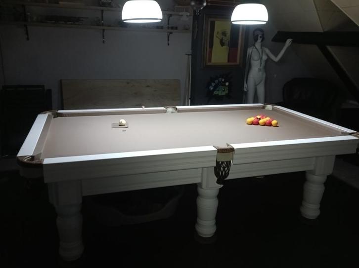 Pro Pooltafel 8Ft, Sport en Fitness, Biljarten en Poolen, Pooltafel, Ophalen