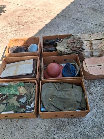 Lot militaria, Enlèvement