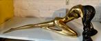 Magnifique statue acheté ds les années 80 elle mesure 60cm, Antiquités & Art, Antiquités | Bronze & Cuivre, Cuivre