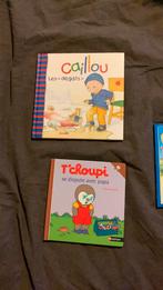Livre tchoupi et caillou, Boeken, Kinderboeken | Baby's en Peuters, Zo goed als nieuw