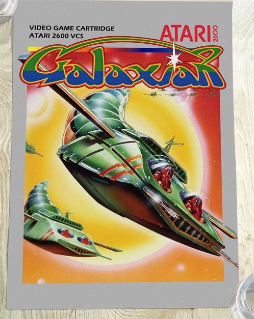 GALAXIAN Atari grote Videogame Poster, Verzamelen, Posters, Nieuw, Verzenden