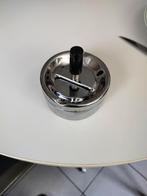 Chrome asbak geërfd, Ophalen of Verzenden, Zo goed als nieuw